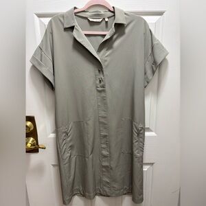 Soft Surroundings Gray Mini Dress